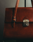 "Jean Paul Gaultier" 90's-00's Structured leather shoulder bag