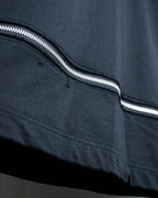 “Comme des Garçons Homme Plus” Zip attached detail T shirt