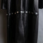 "Dolce & Gabbana" Silver stud design leather 2way coat