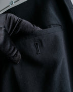 "LOEWE" Deep pleat tapered draped slacks