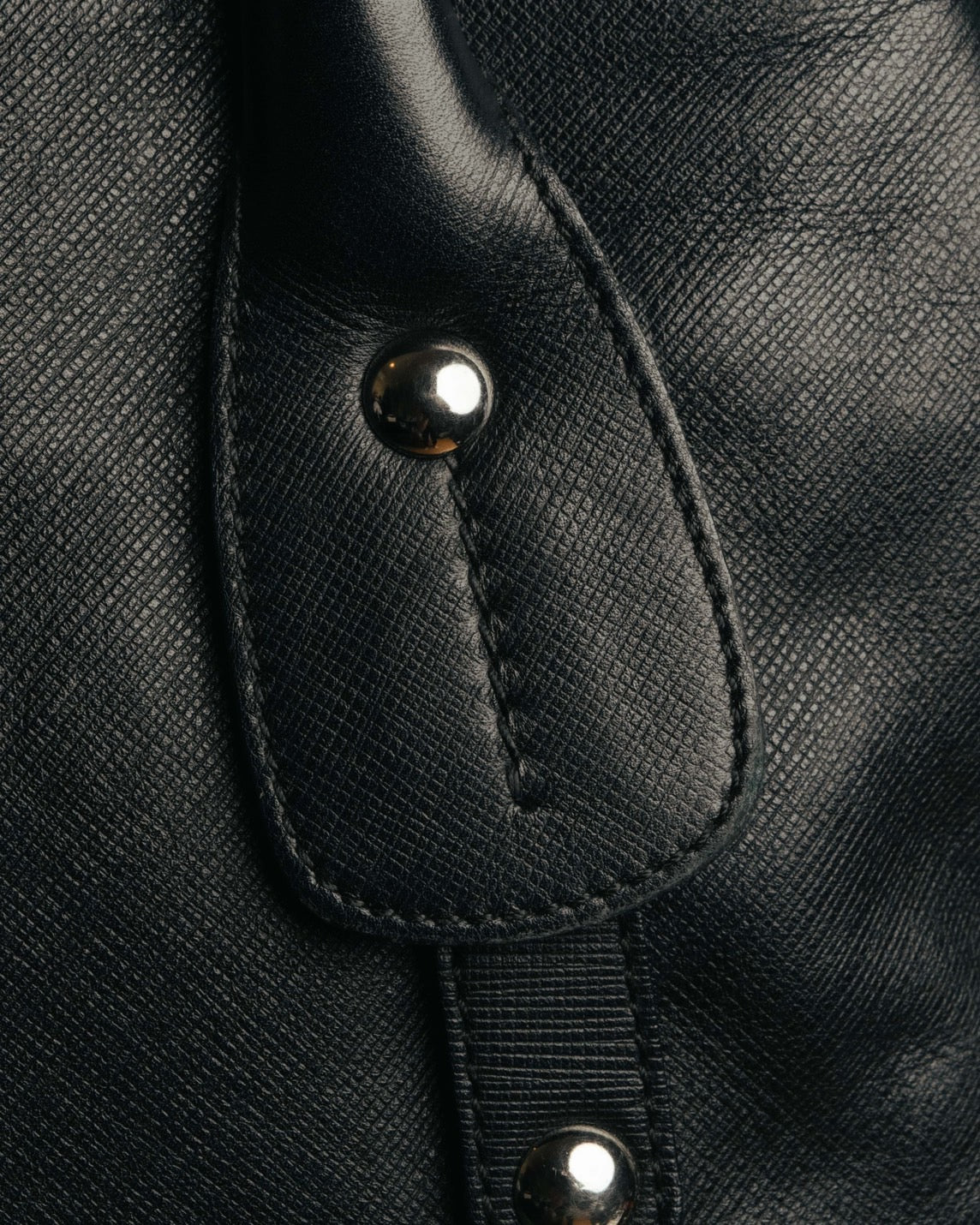 “Salvatore Ferragamo“ 2000’s Wood Gancini leather shoulder bag