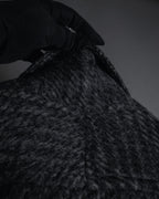 Abrigo de mezcla de mohair de doble botonadura de los años 90 de Christian Dior MONSIEUR