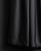 "LANVIN en Bleu" Sheer layered sarouel wide pants