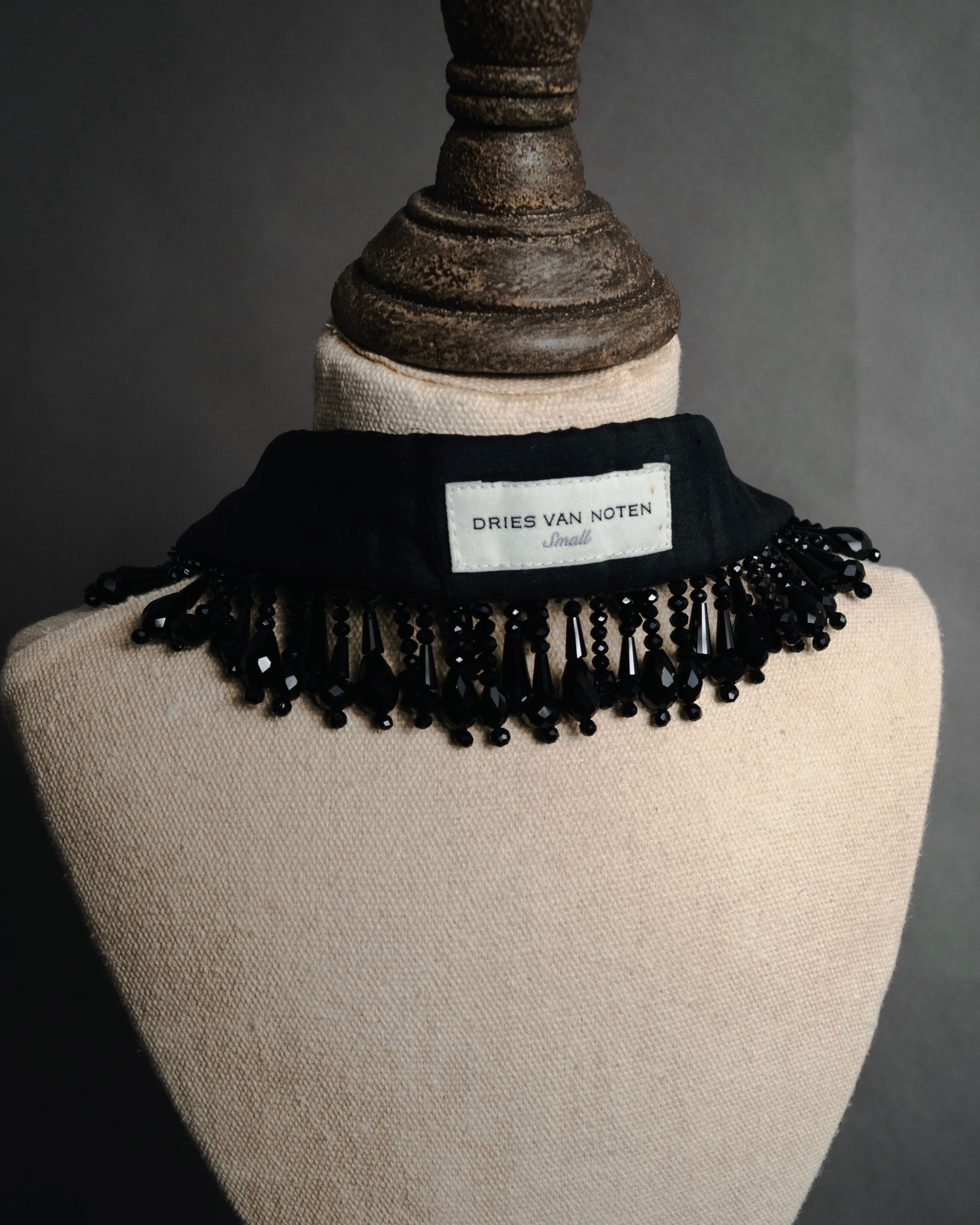 –SPECIAL– "DRIES VAN NOTEN"
2008-2014 Beaded fringe tie choker collar