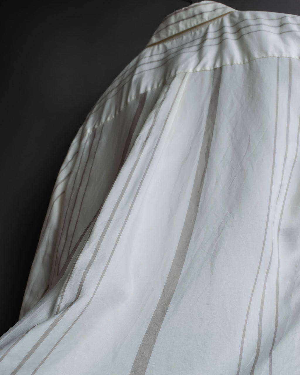 "Loro Piana" Multi-stripe pattern natural color shirt