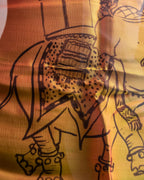 "HERMES" Exotic motif carre scarf