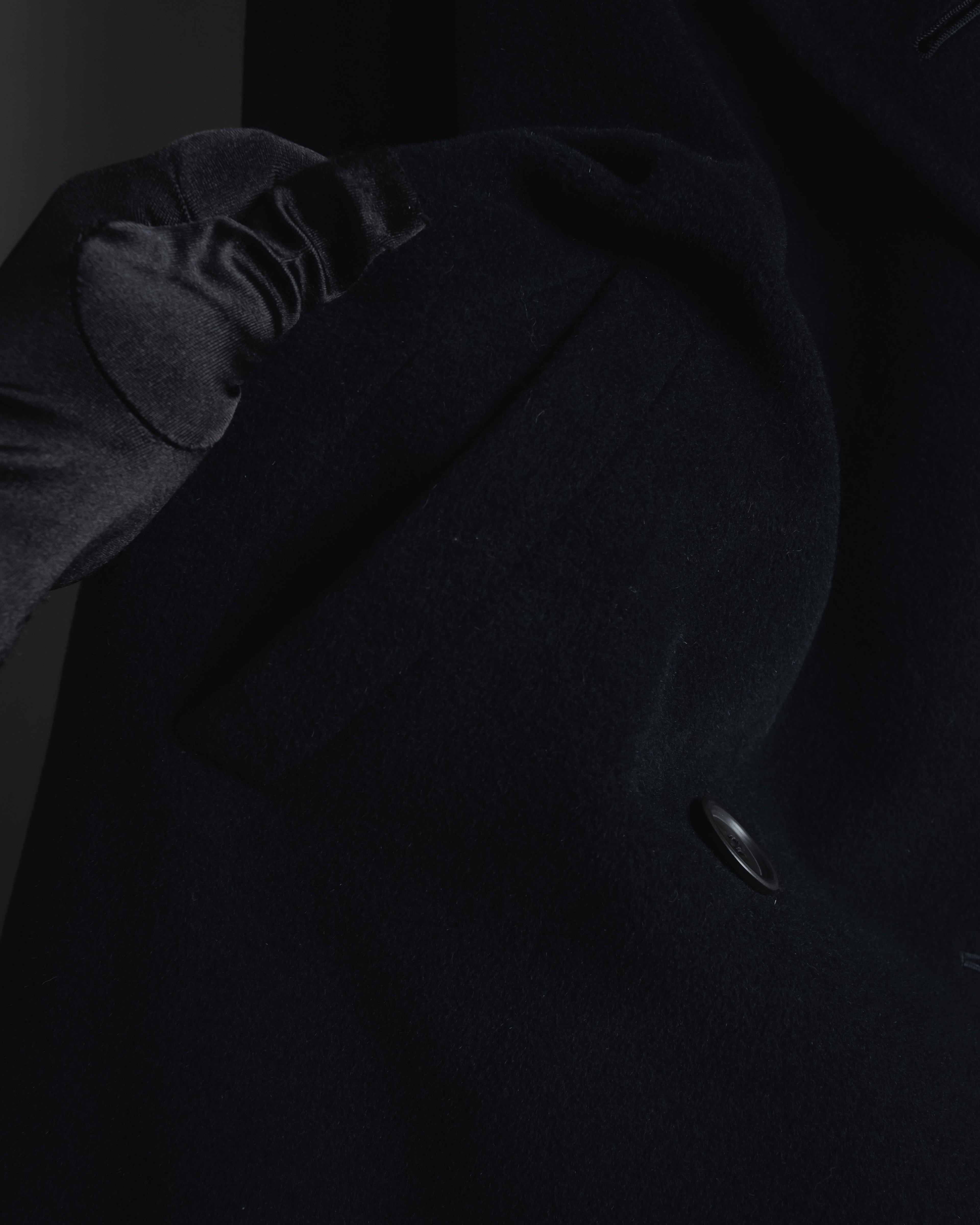 “SOPRANI DONNA” Tailored double-breasted long coat