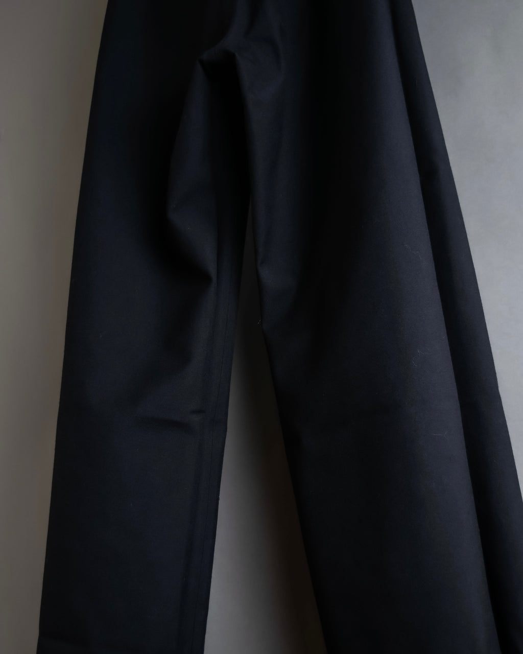 "US navy inspired lace back wide sailor pants"