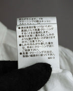 "BURBERRY" Frill design collarless blouse