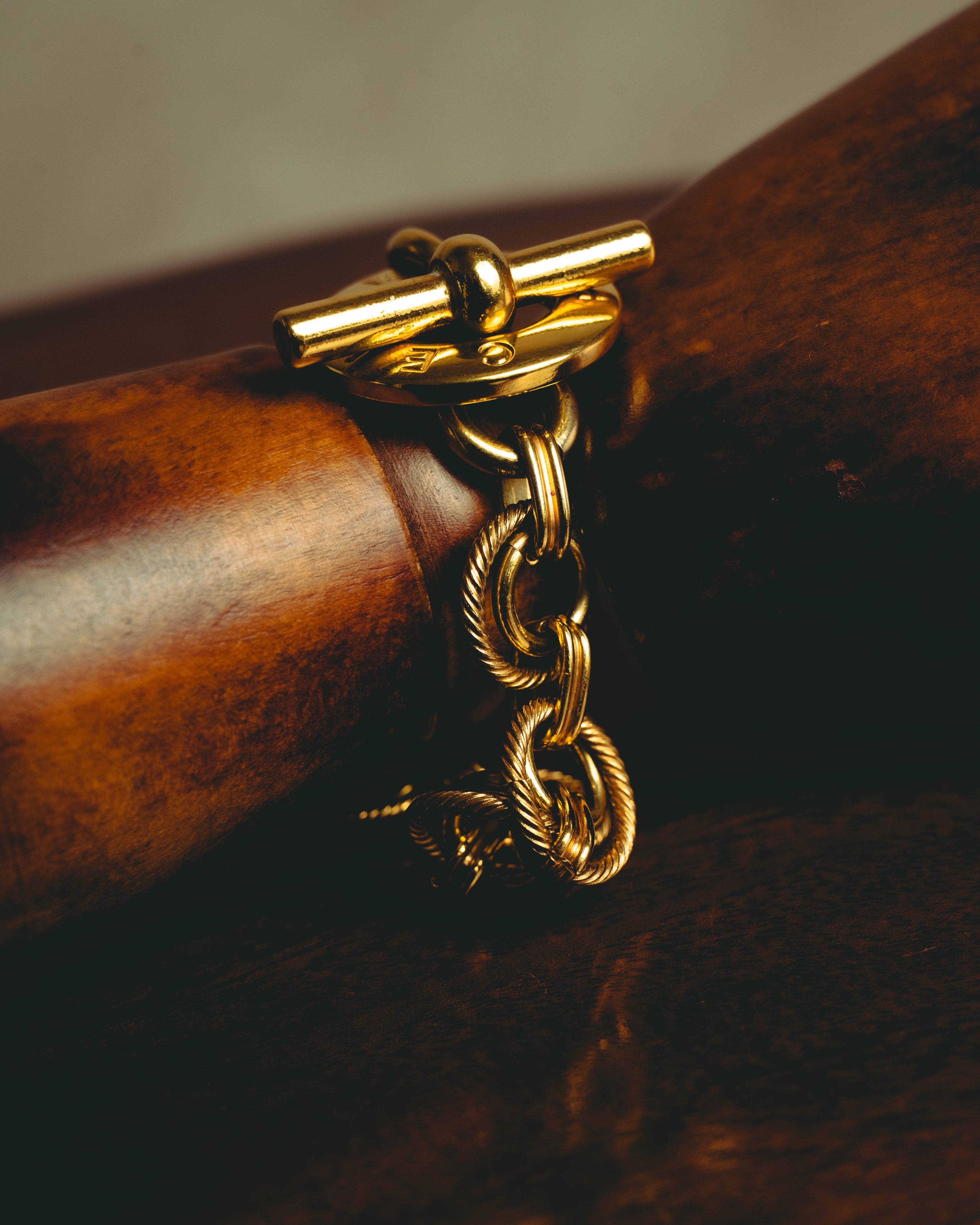 –SPECIAL– "CELINE" 90's Sculptural link bracelet