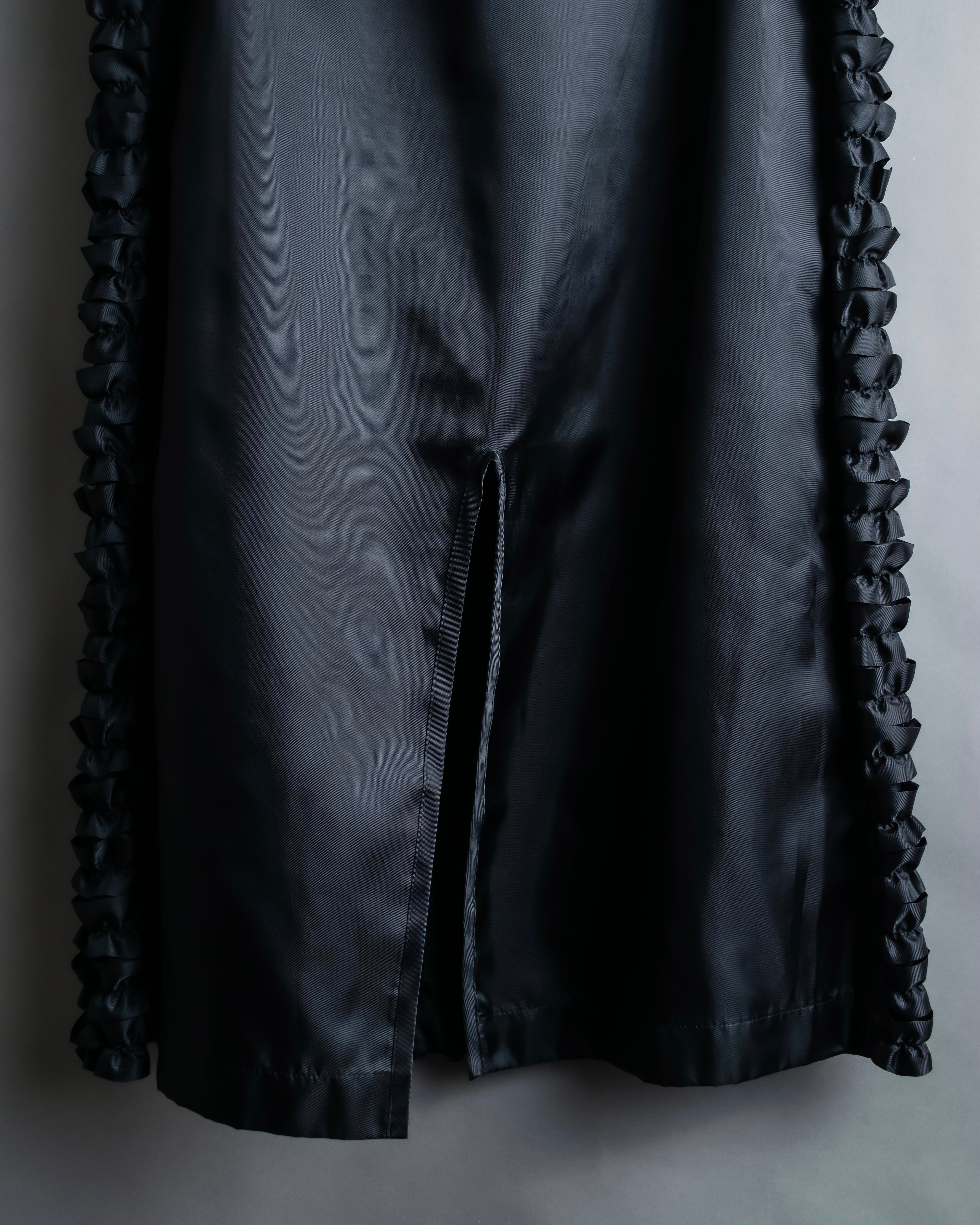 “tricot COMME des Garçons AD1999" Ribbon designed long skirt