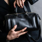 "JEAN PAUL GAULTIER" Tubular design leather 2way shoulder bag