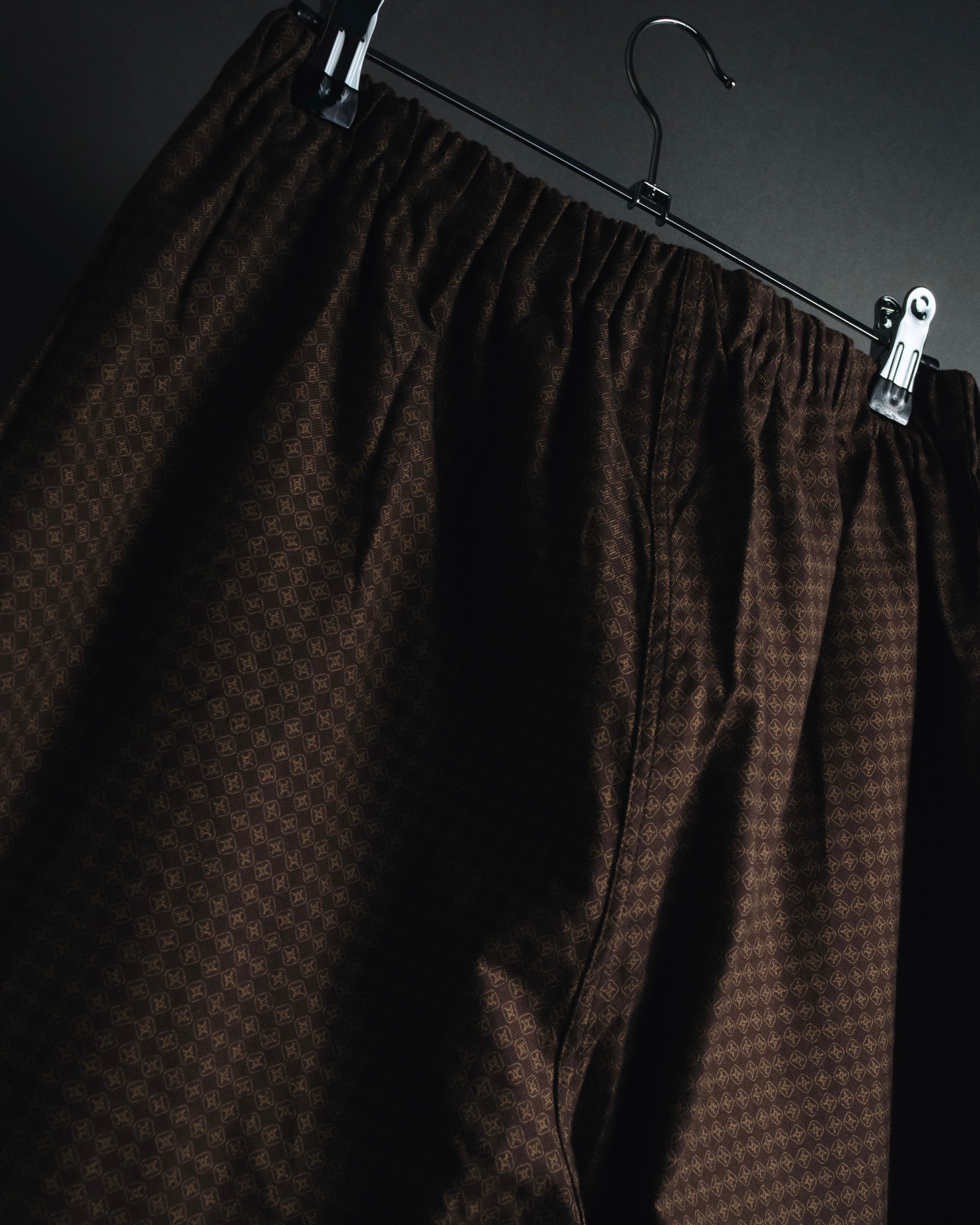 "CELINE" Monogram Pattern Relaxed Outfit