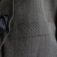 "HUGO BOSS" Woven pattern oversized 3 button tailored jacket