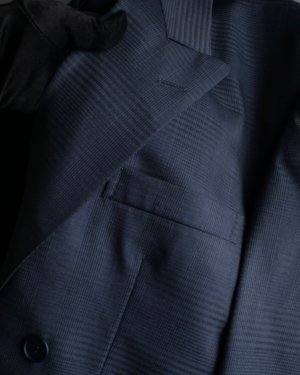 "CHRISTIAN DIOR MONSIEUR"
Shadow check pattern structured set up