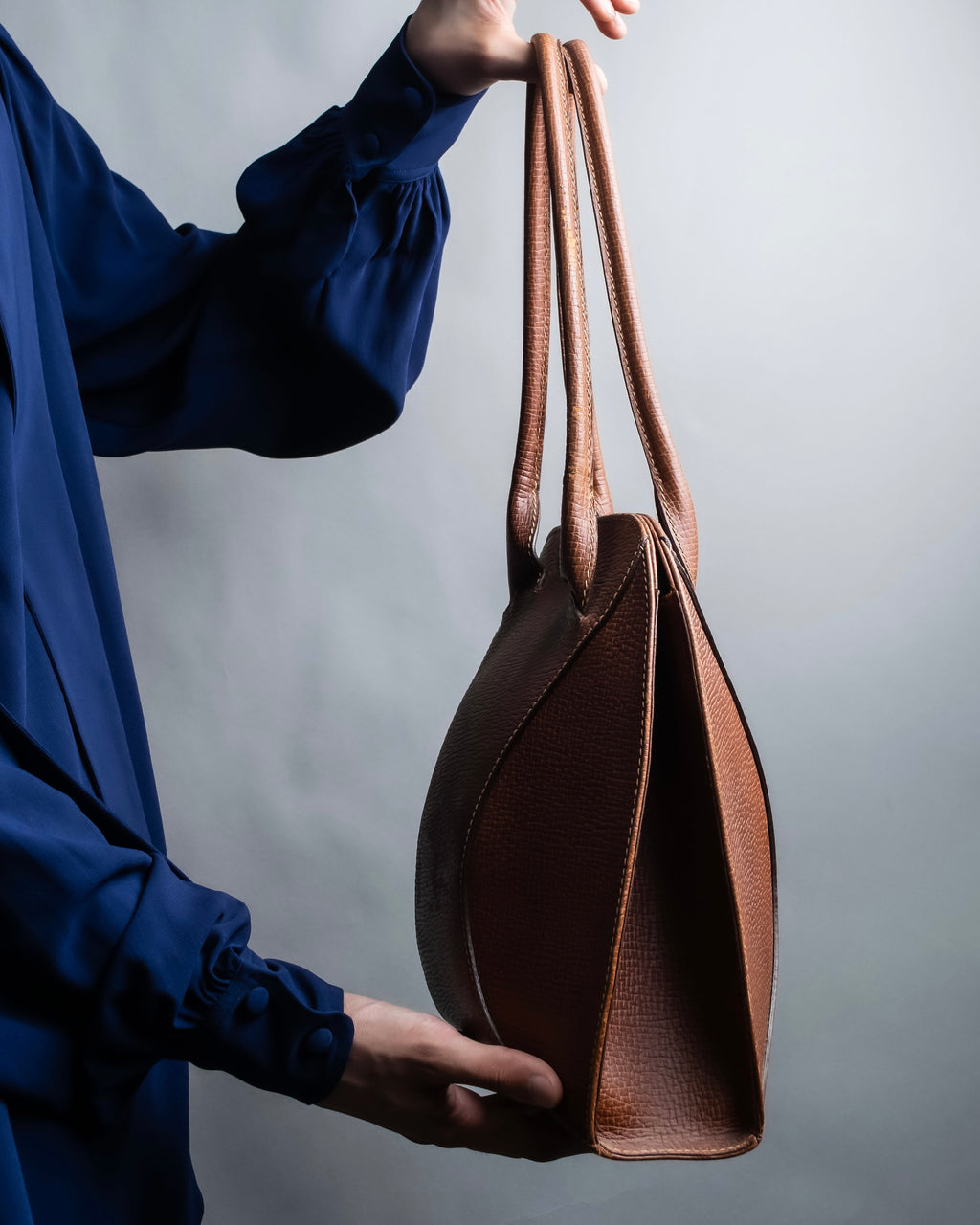 "LOEWE" Vintage texture tote bag