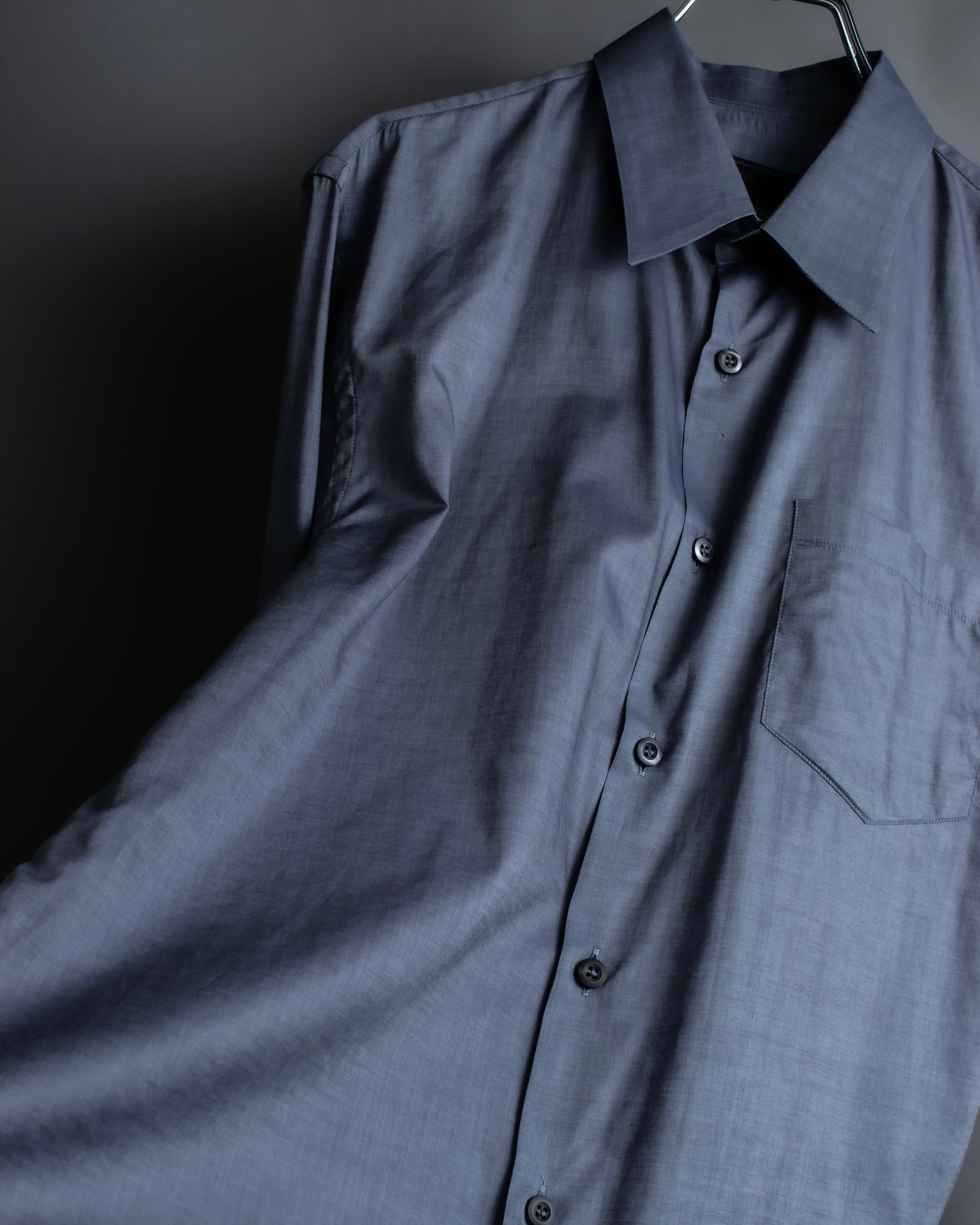 “PRADA” Bicolor back designed dress shirt