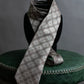 "GUCCI" GG pattern jacquard weave neck tie