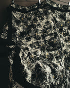 "Christian Dior" 80's-90's Artful abstract silk scarf