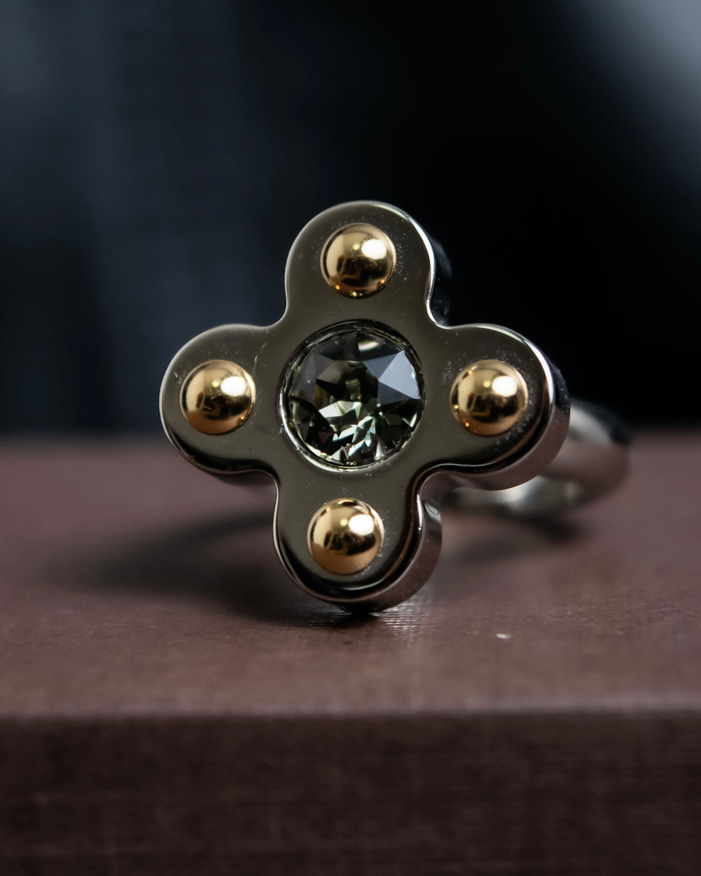 "LOUIS VUITTON" Berg love letters metal ring