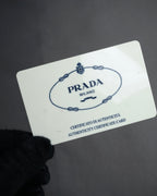 “PRADA” 1998-2003 Felt and gomma duffle bag