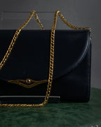 "Cartier" 80’s-90’s sculptural clasp chain shoulder bag