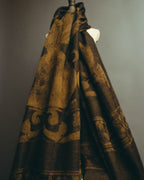 -SPECIAL- “LOEWE” 90’s-00’s Botanical anagram jacquard fringe stole