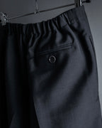 "Acne Studios" Button fly design wide straight slacks