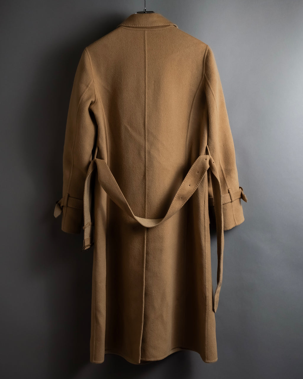 "Aquascutum" Traditional detail belted long trench coat