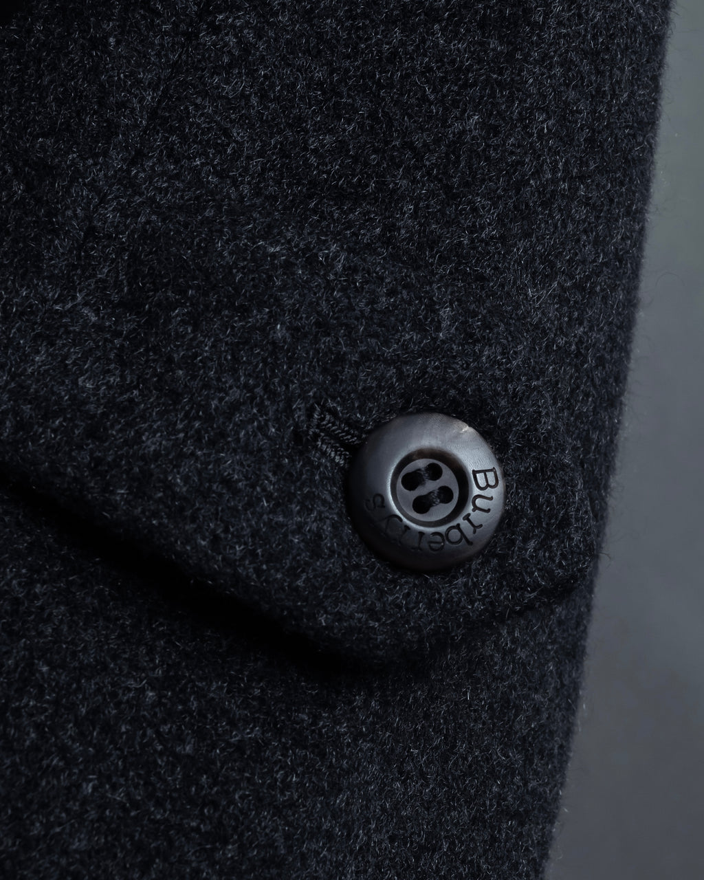 -SPECIAL- "BURBERRYS" 80's-90's Raglan line detail stand collar coat