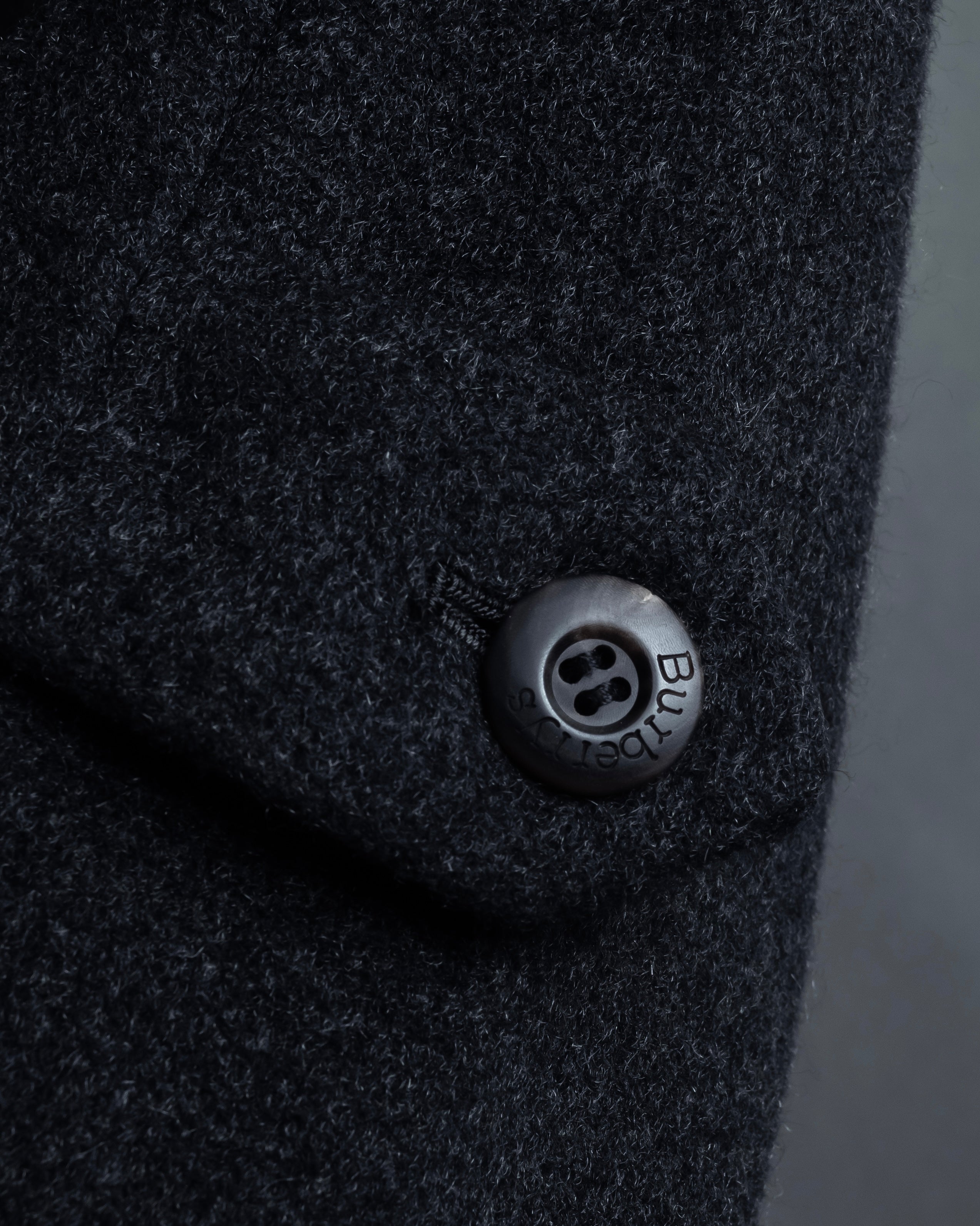 -SPECIAL- "BURBERRYS" 80's-90's Raglan line detail stand collar coat