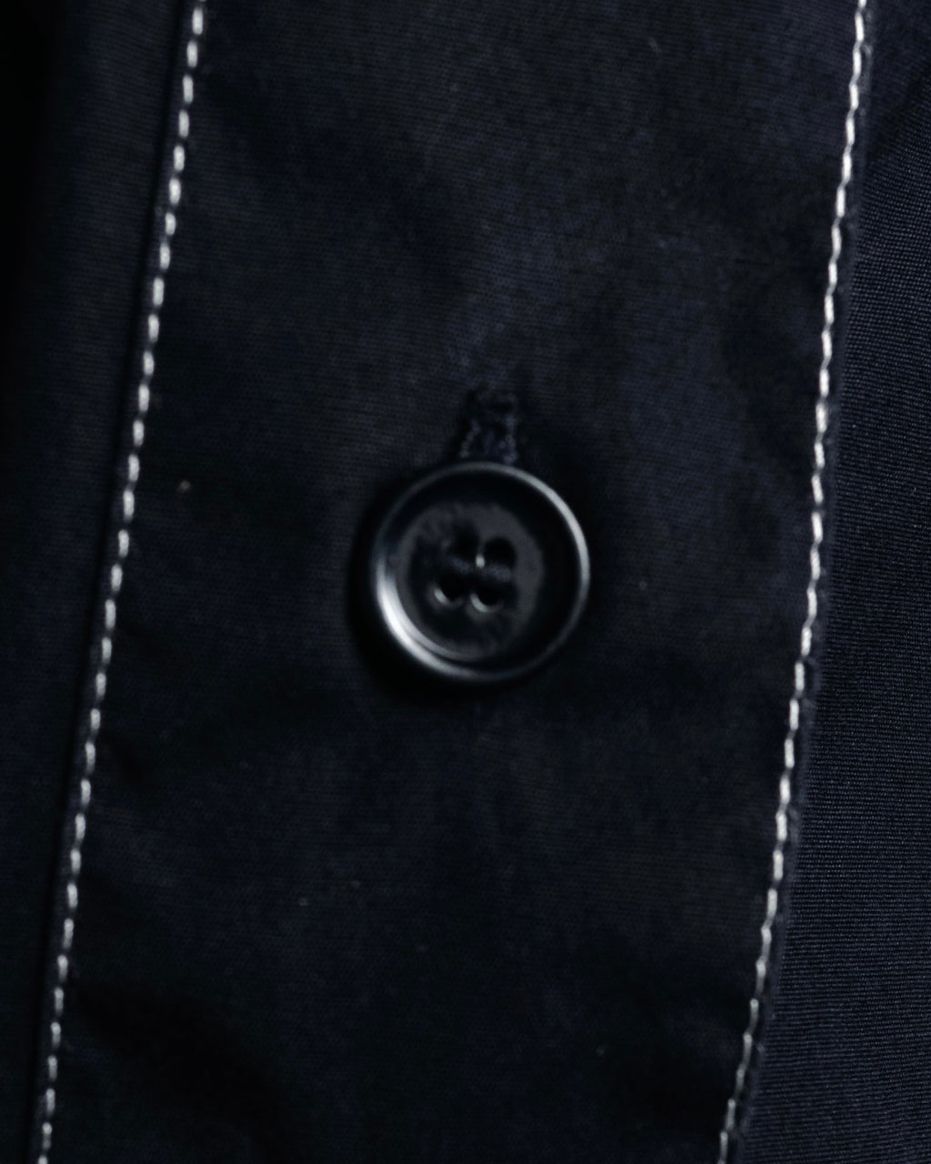 “BOTTEGA VENETA” 2010’s contrast stitch uniform cotton shirt