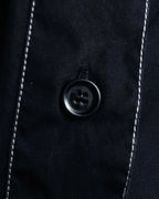 “BOTTEGA VENETA” 2010’s contrast stitch uniform cotton shirt