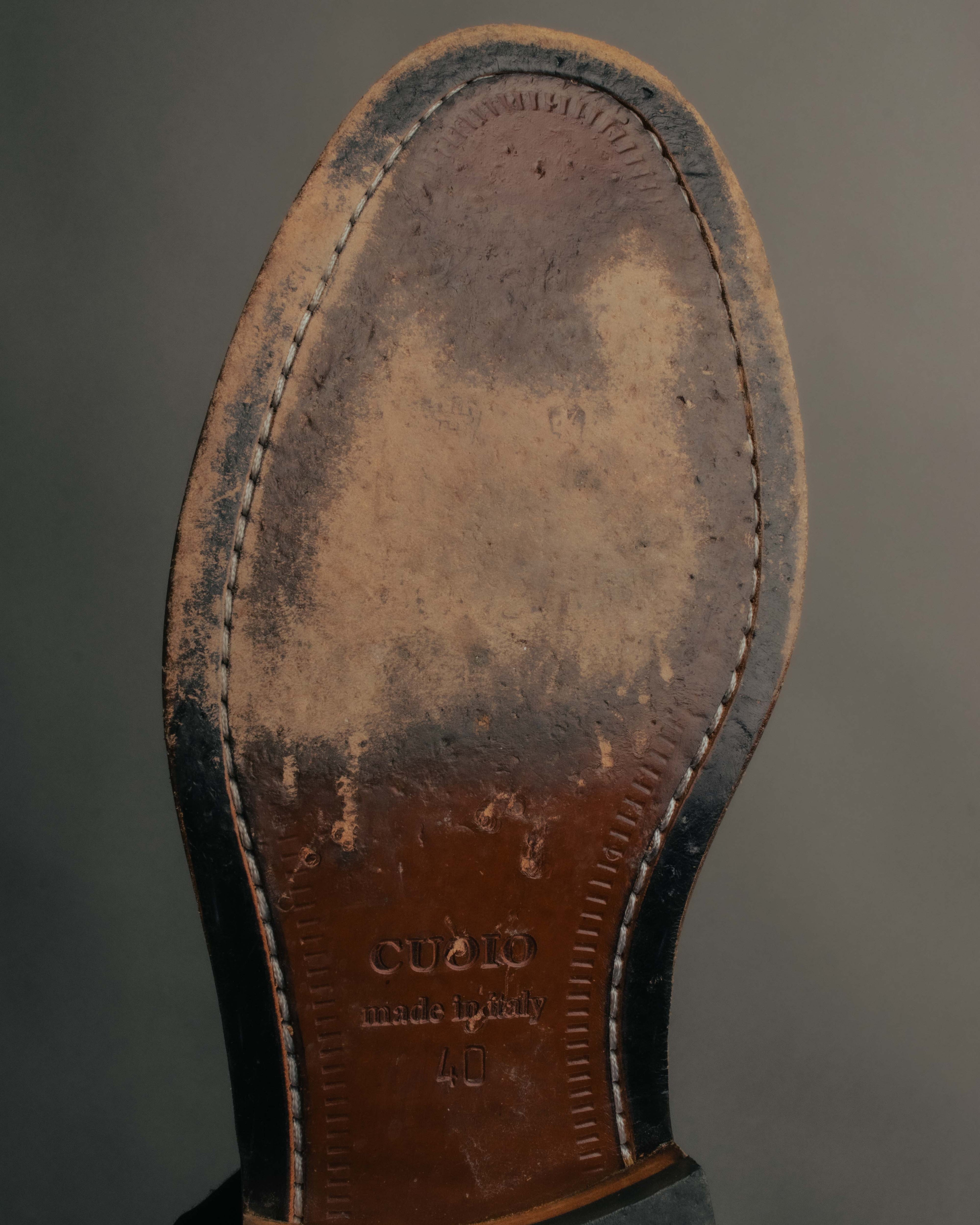 "Vintage" 90’s-00’s Handwoven derby shoes