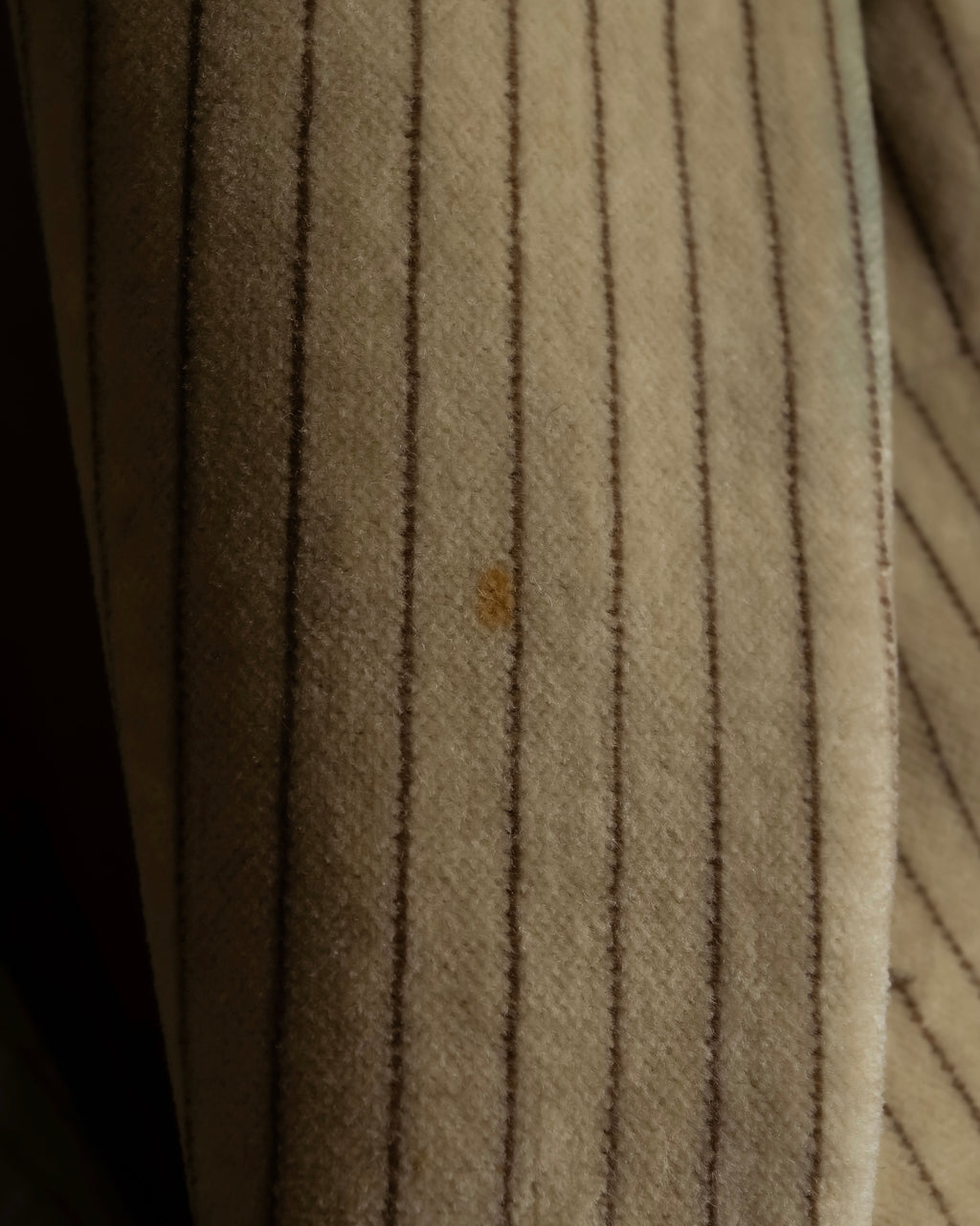 "Vintage brushed peak lapel 1 button tailored jacket"