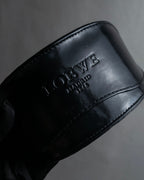 "LOEWE" Anagram logo engraved oval sunglasses