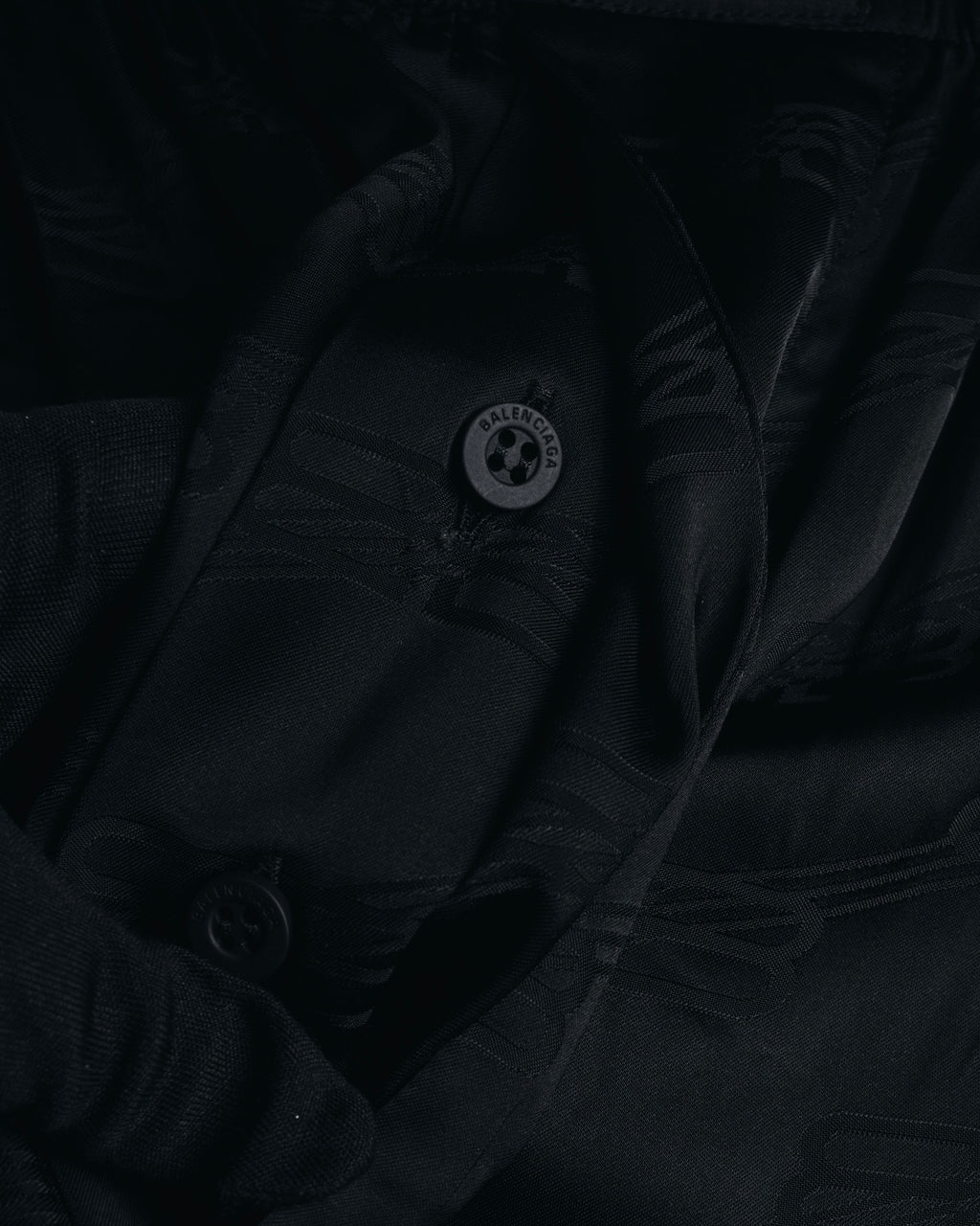 BALENCIAGA 2022春夏影子字母宽松休闲裤