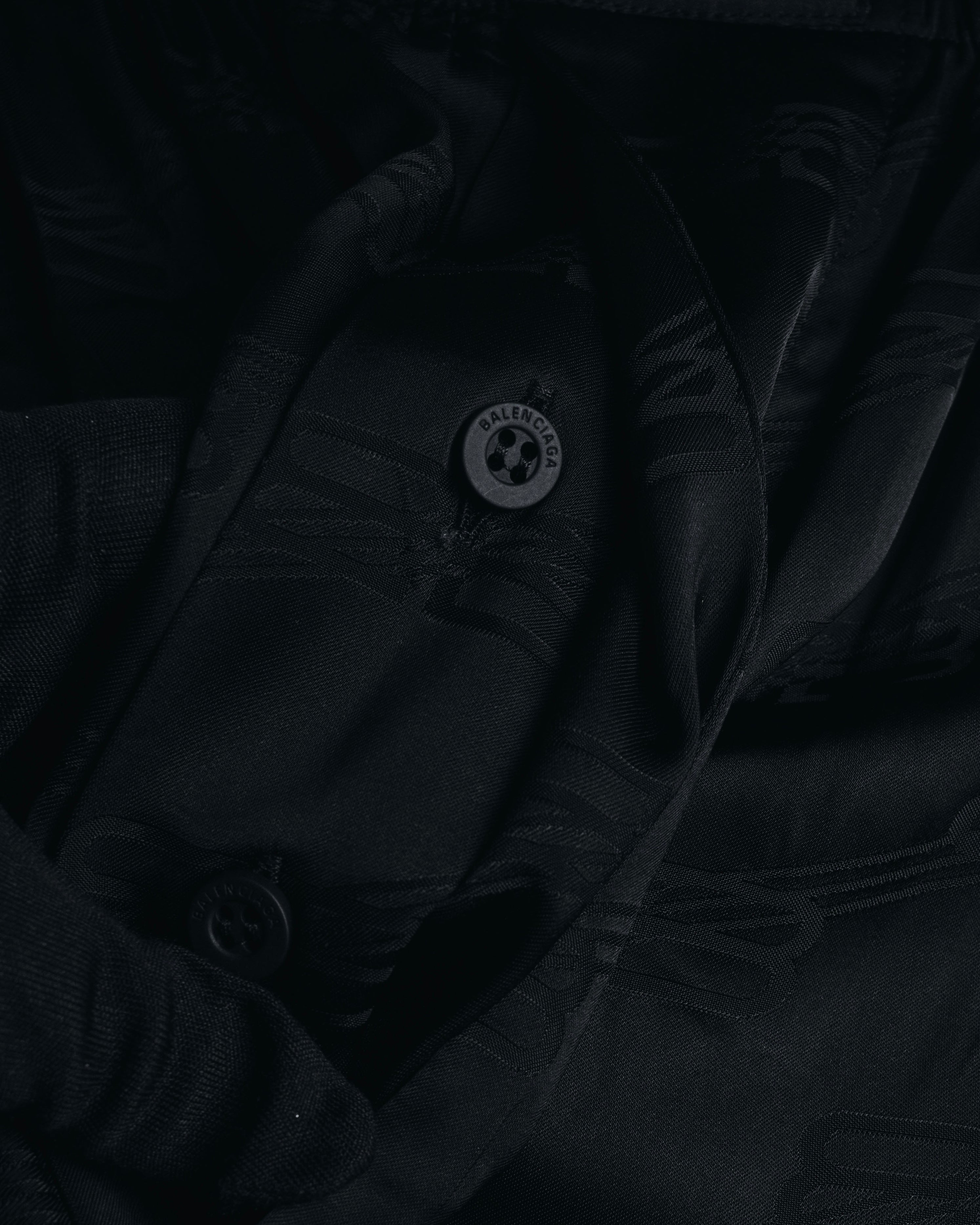 BALENCIAGA 2022春夏影子字母宽松休闲裤