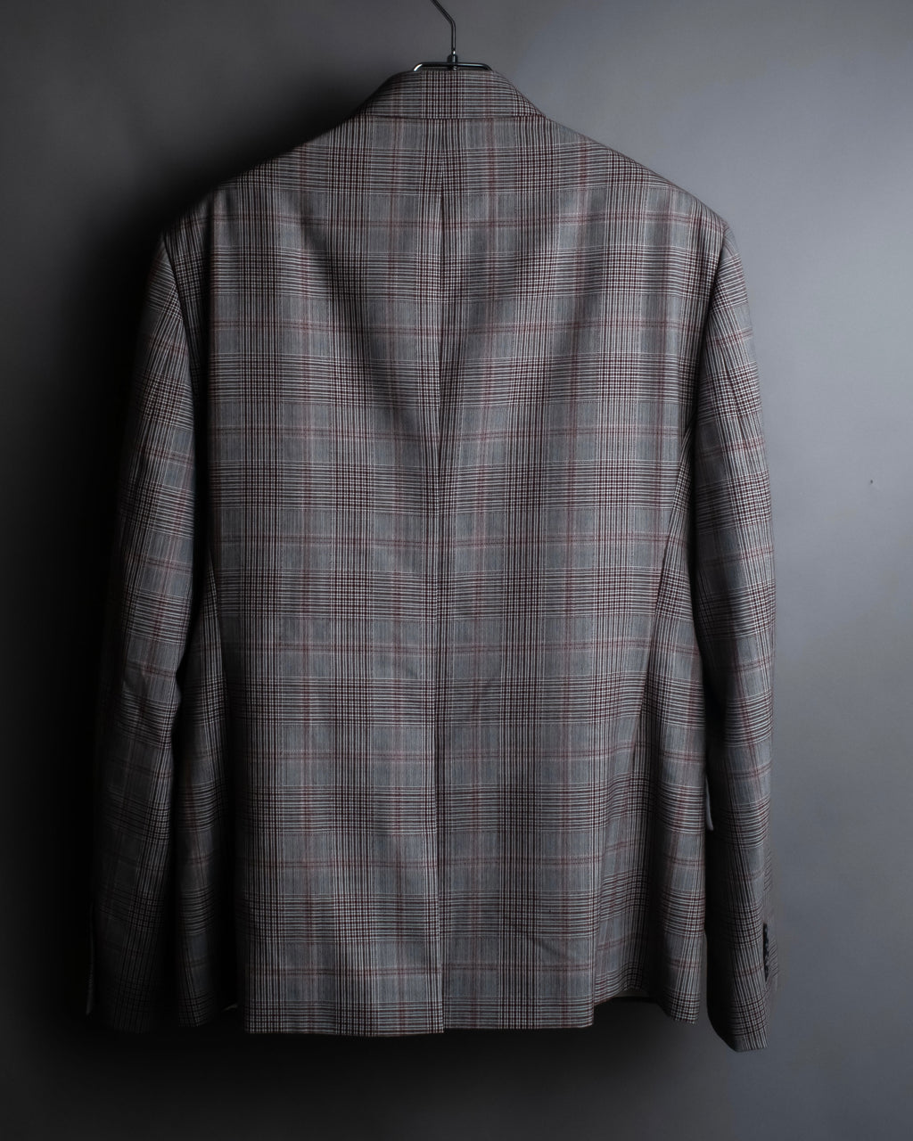 "Calvin Klein" Glen check oversized double breasted jacket