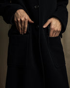 "MAX&Co." Straight fitting super maxi-length chester coat