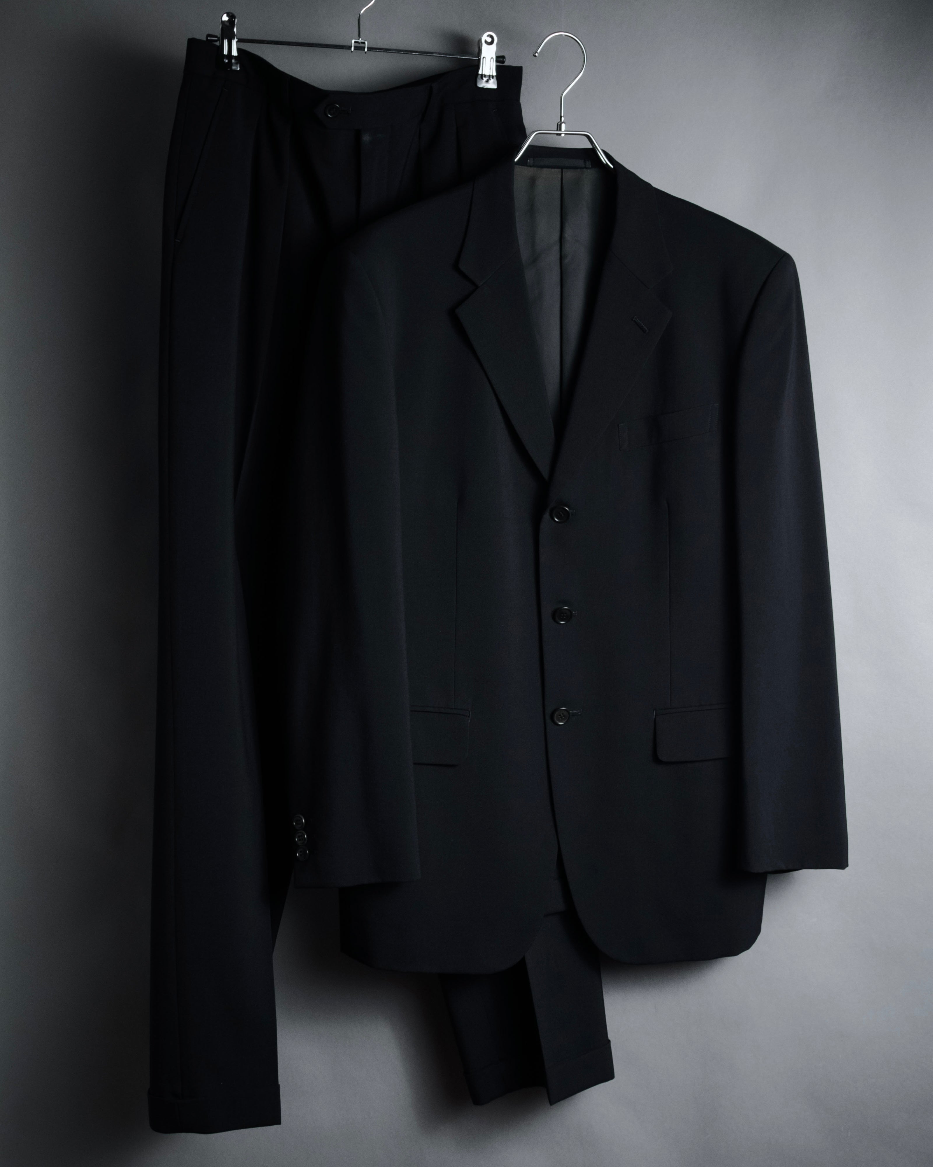 "Paul Smith" 90’s classic pinstripe three-button suit set-up
