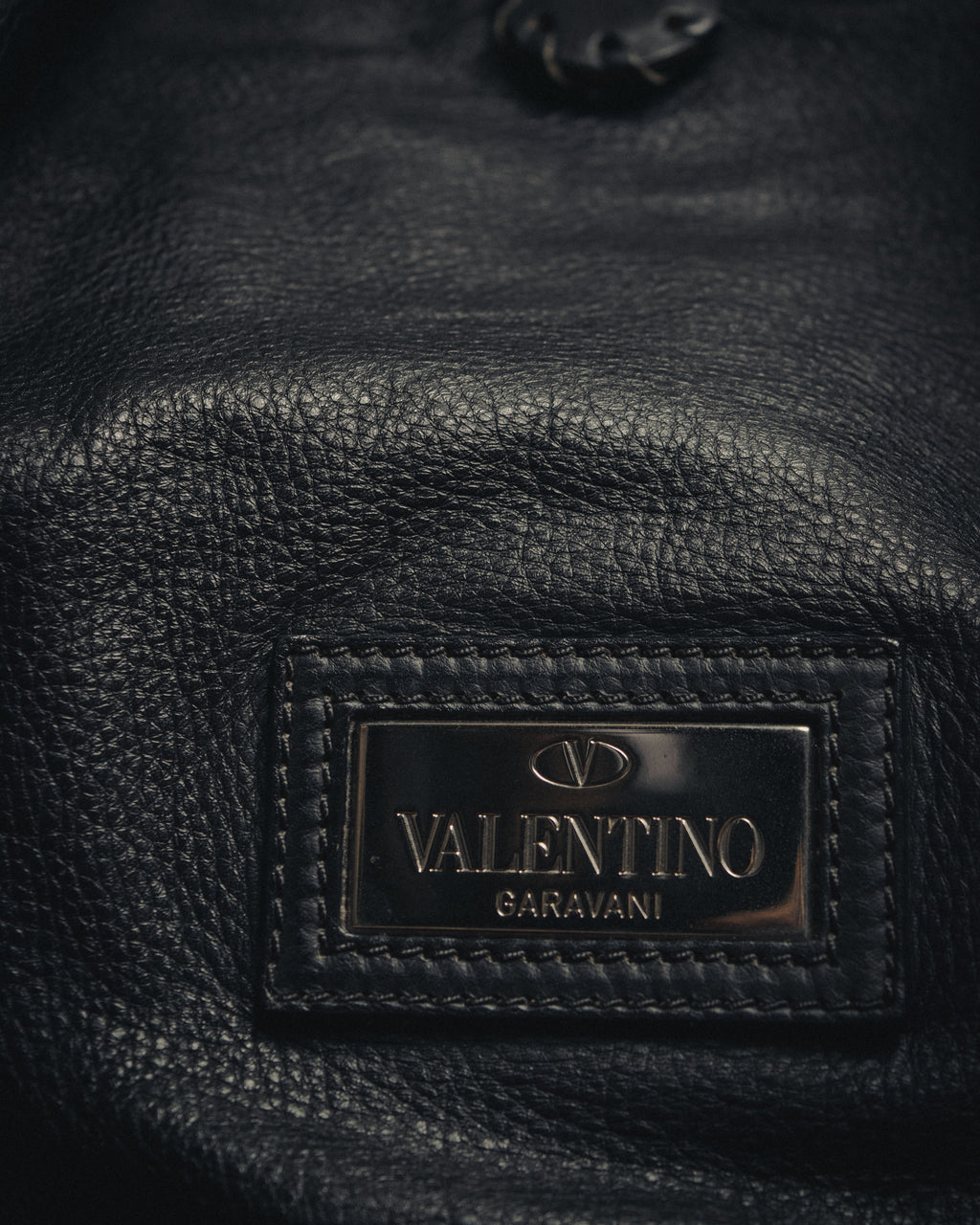 -SPECIAL- “VALENTINO GARAVANI” 2006-2009 Histoire whipstitch leather tote bag