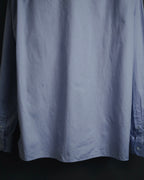 "GUCCI" Michele design tonal contrast-collar classic dress shirt