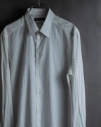 "Dolce & Gabbana" Grid stitch broadcloth shirt