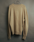 -MOOD Vintage Collections-
80’s-90’s V-neck lambswool knit
