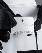 "GIORGIO ARMANI" Belt included bow tie dress shirt