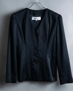 “Christian Dior” Beautiful shape no collar jacket