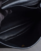 "Christian Dior" Vintage logo design leather hand bag