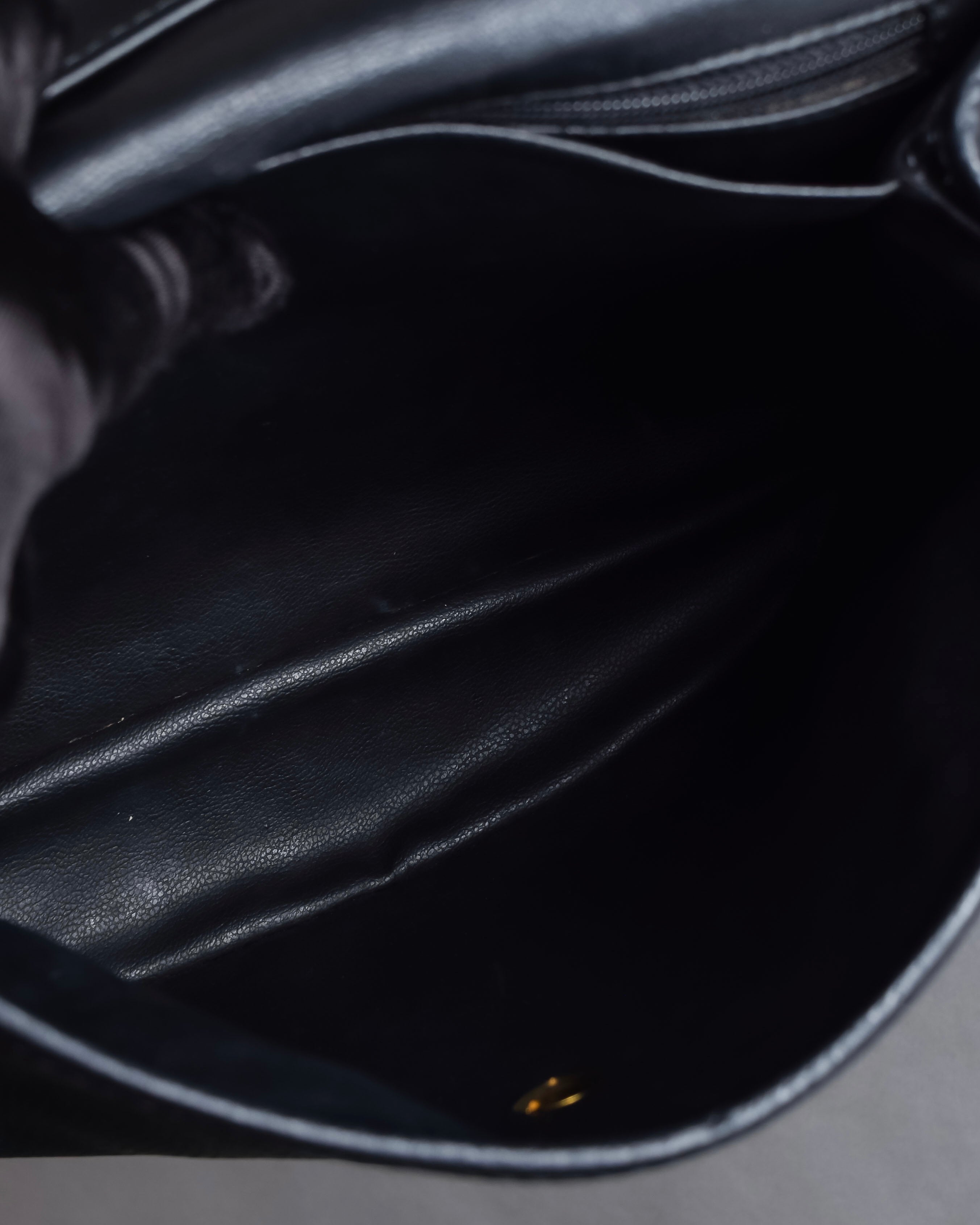 "Christian Dior" Vintage logo design leather hand bag