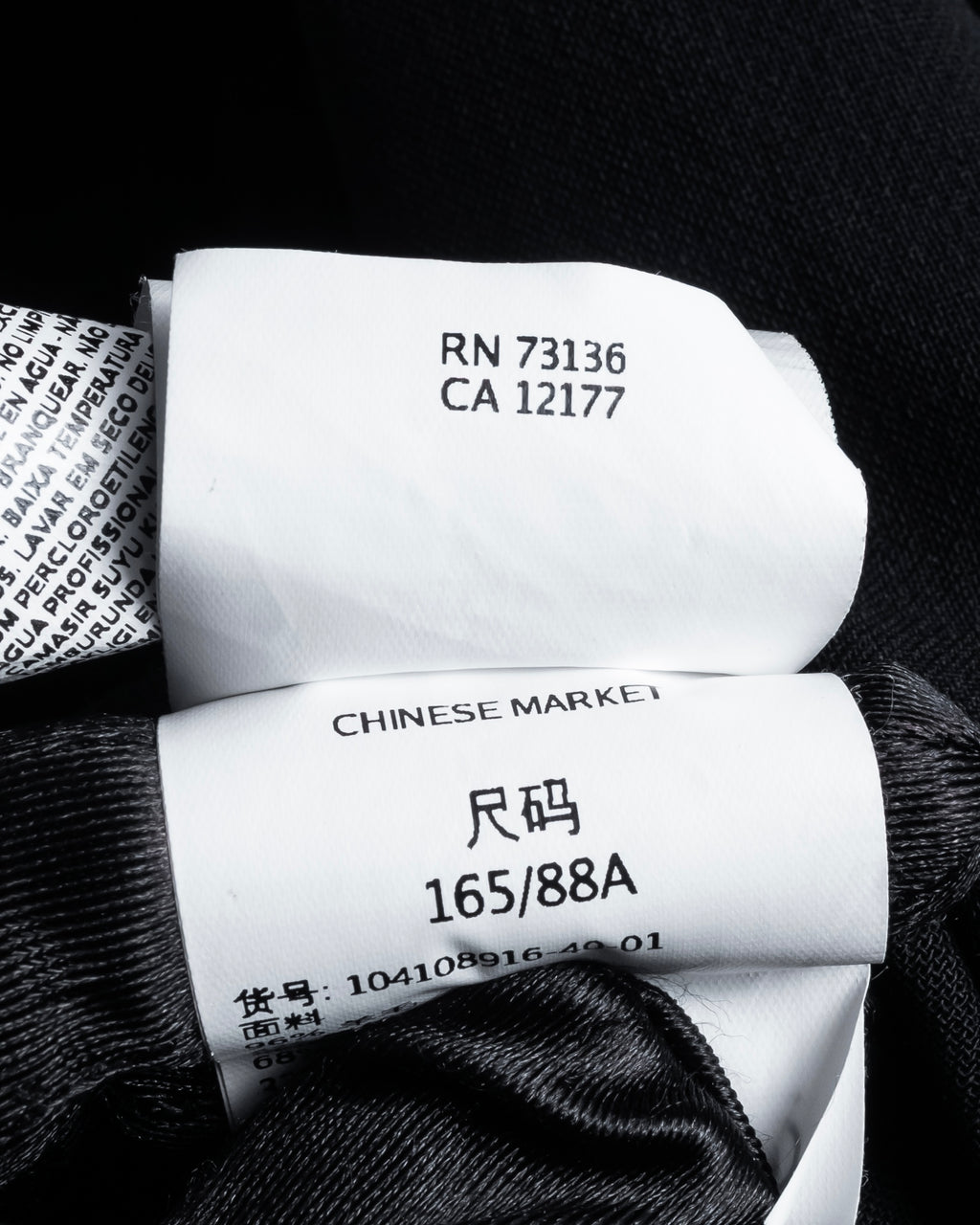 "Max Mara" CUCITO A MANO silver tag hand-sewn tailored coat